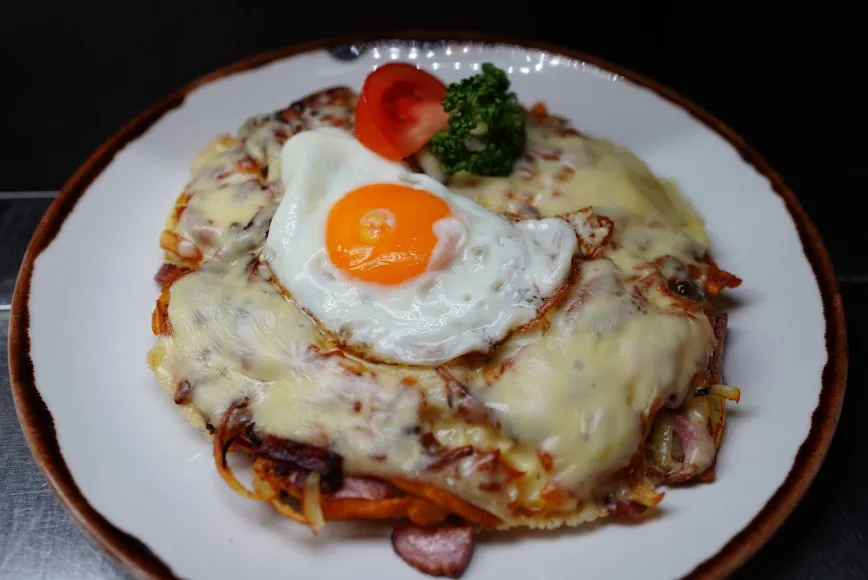 Rösti mit Spiegelei